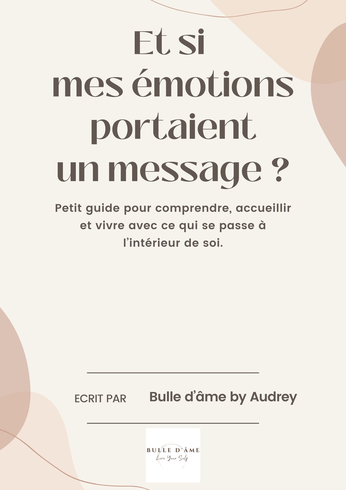 Et si mes émotions portaient un message ?
