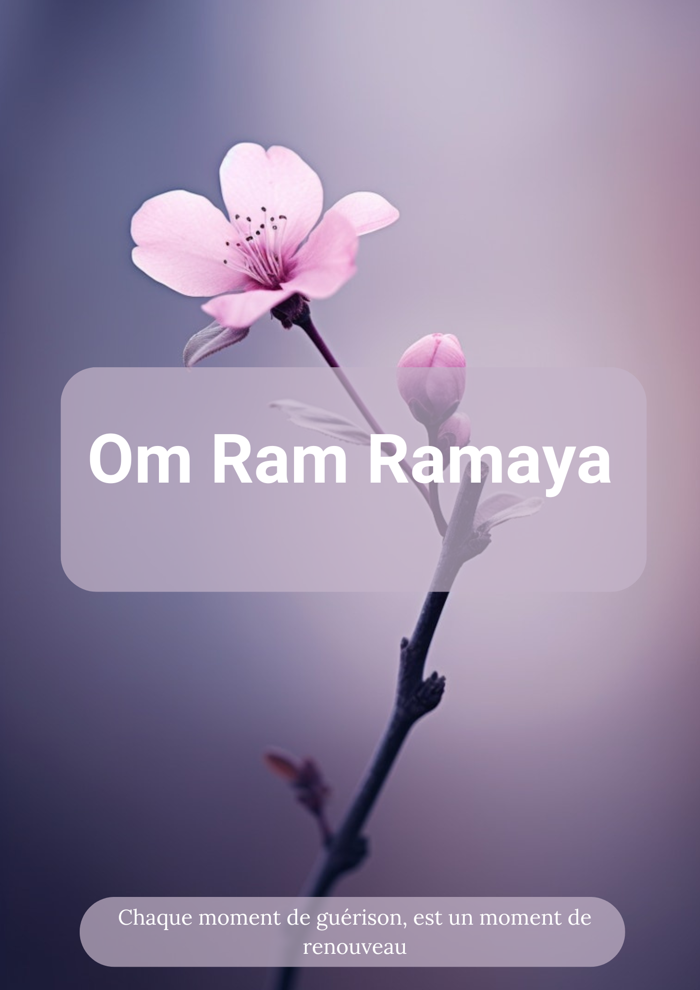 OM RAM RAMAYA/Mantra de méditation en sanskrit